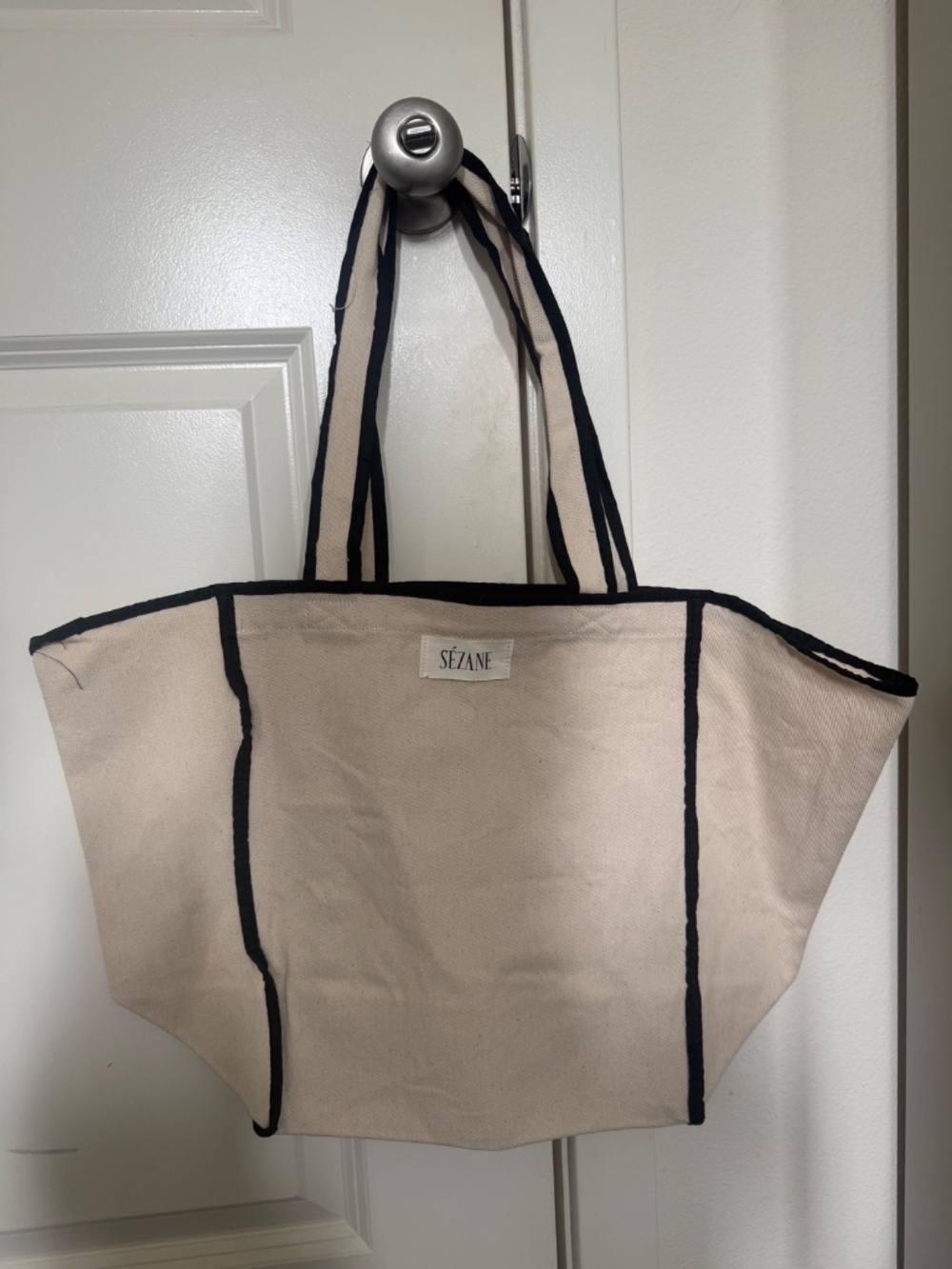 NWT Sezane Canvas Tote Bag